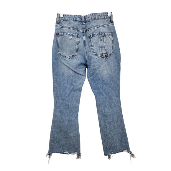 BDG Urban Outfitters Destroyed Flare‎ Crop Jeans Size 25 - Picture 2 of 8